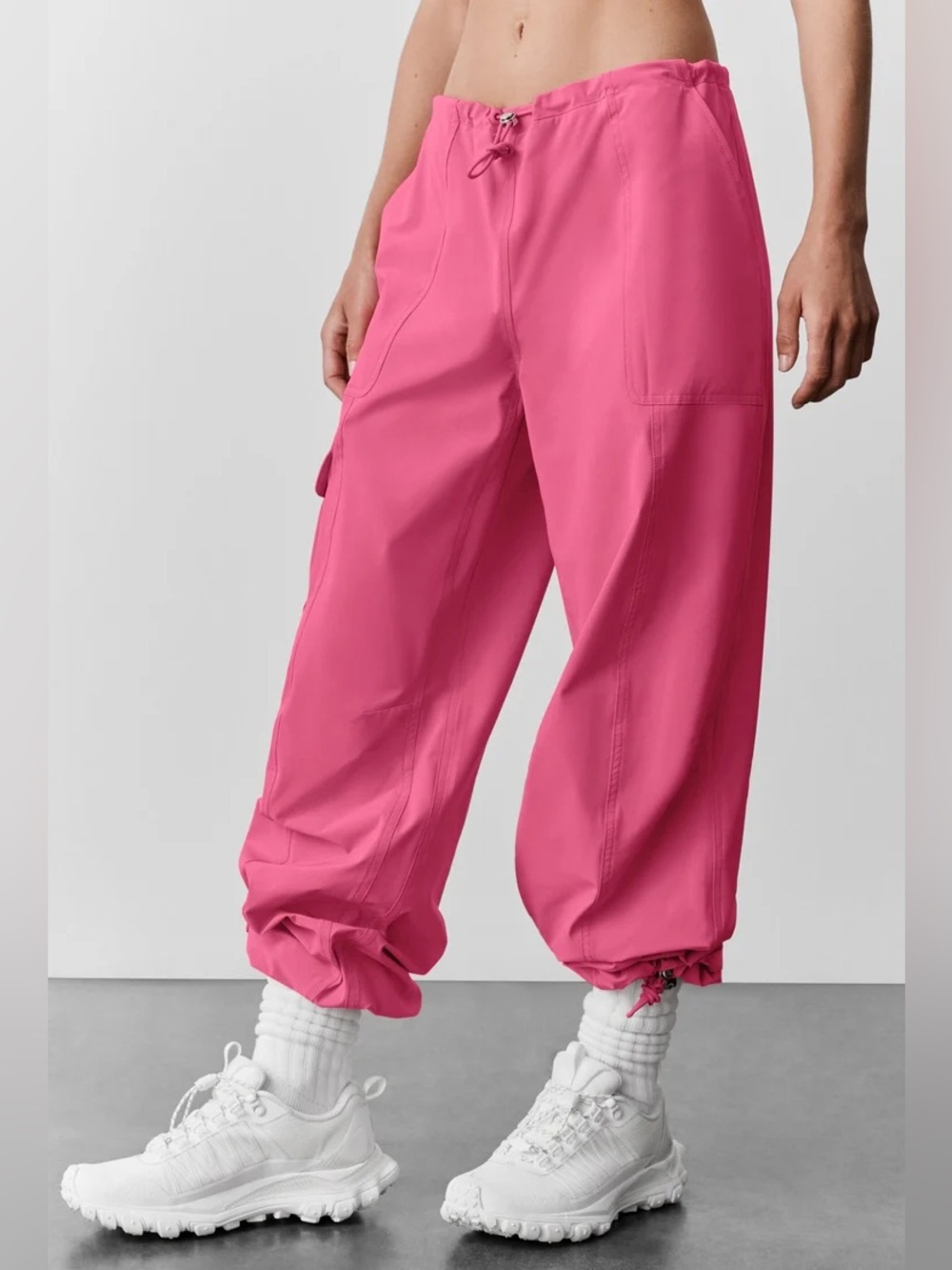 ALO Yoga Low Rise Megastar Cargo Pant XXS Paradise Pink NWT